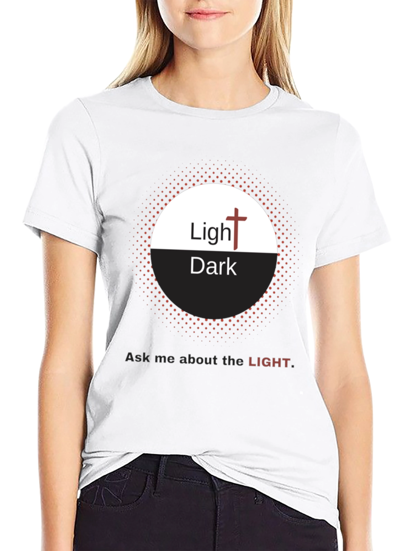 Light and Dark Christian T-Shirt