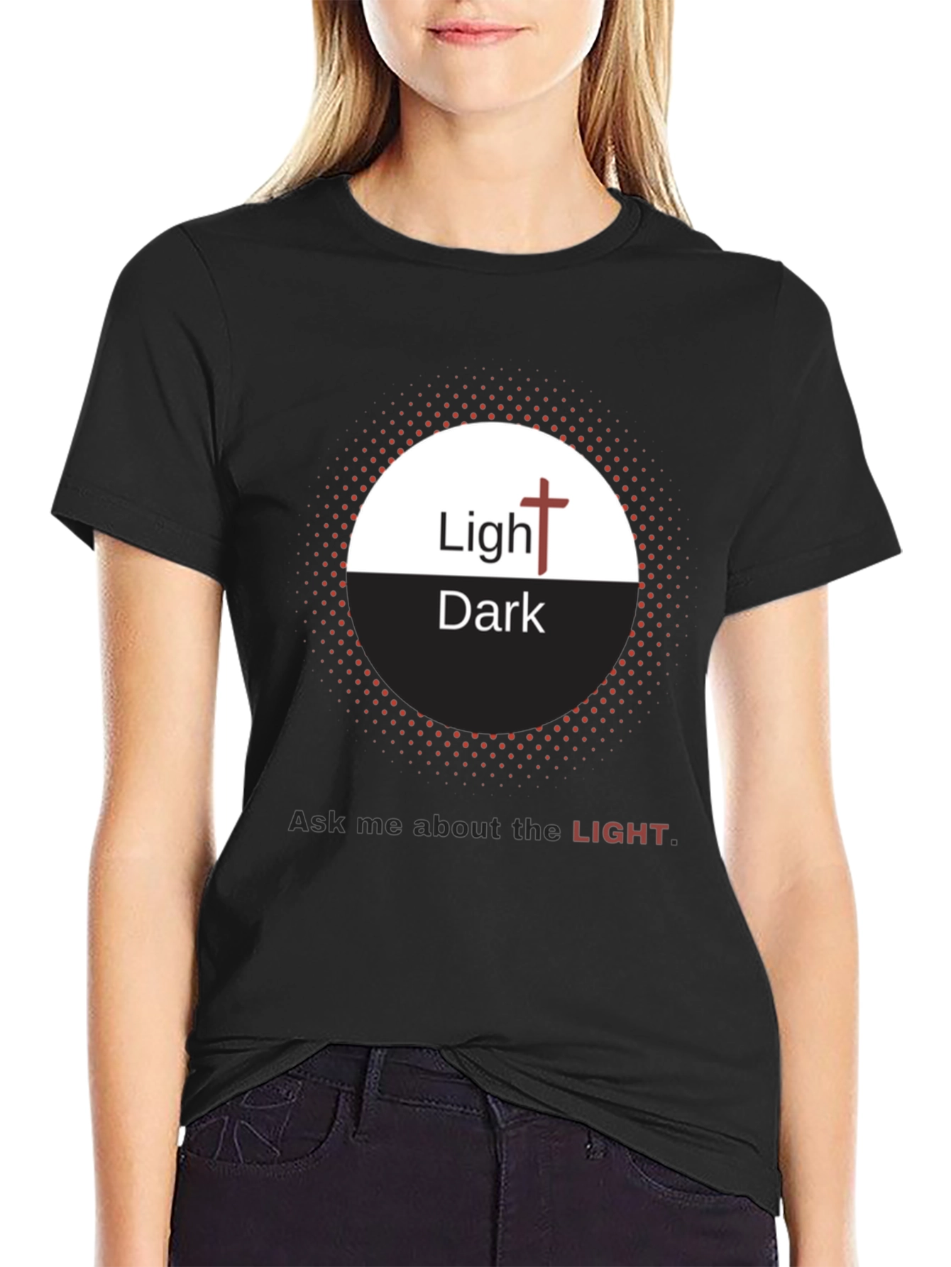 Light and Dark Christian T-Shirt