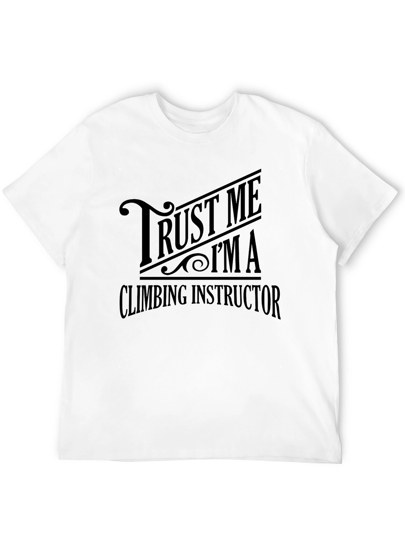 Climbing Instructor Black T-Shirt
