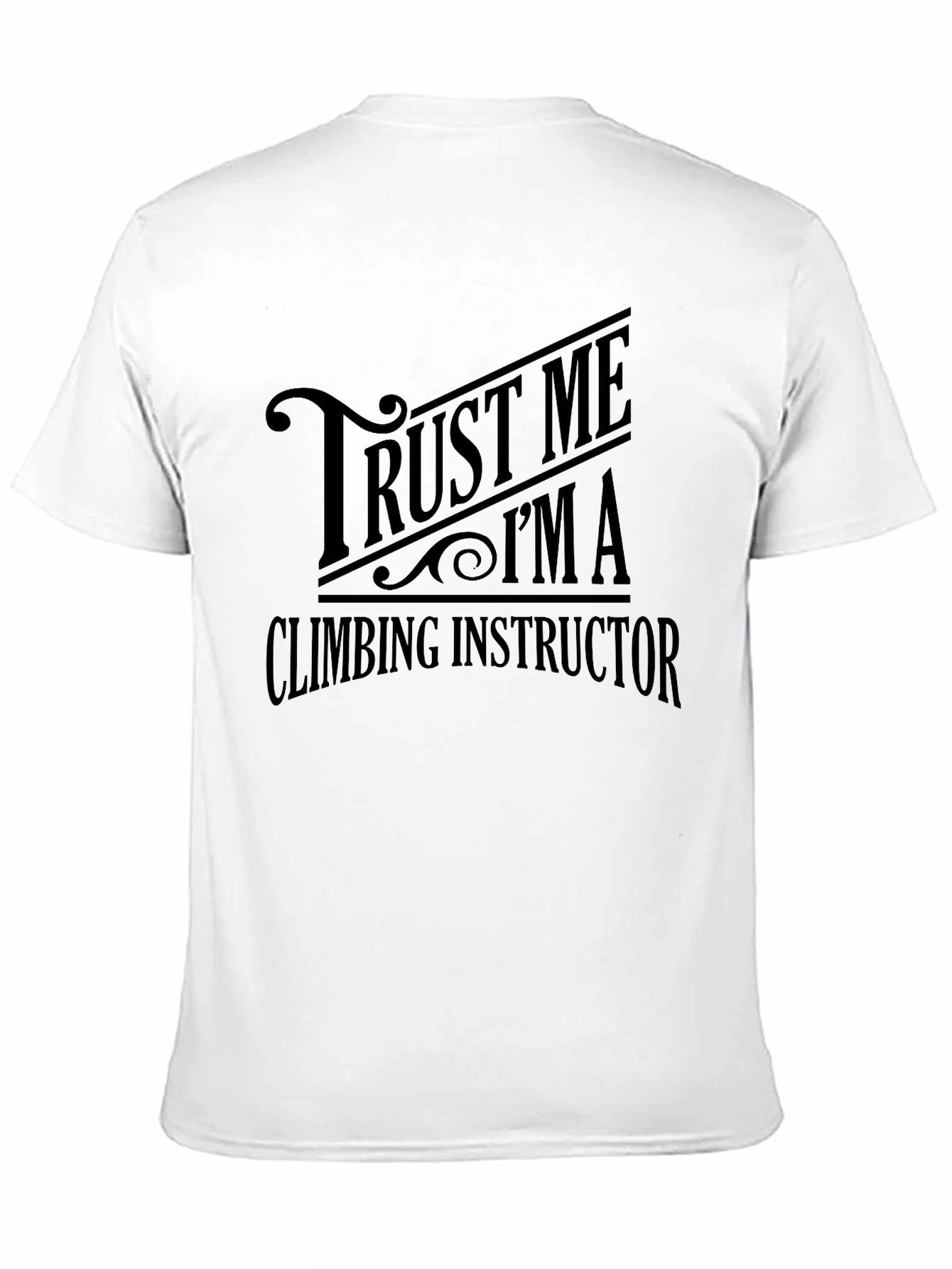 Climbing Instructor Black T-Shirt