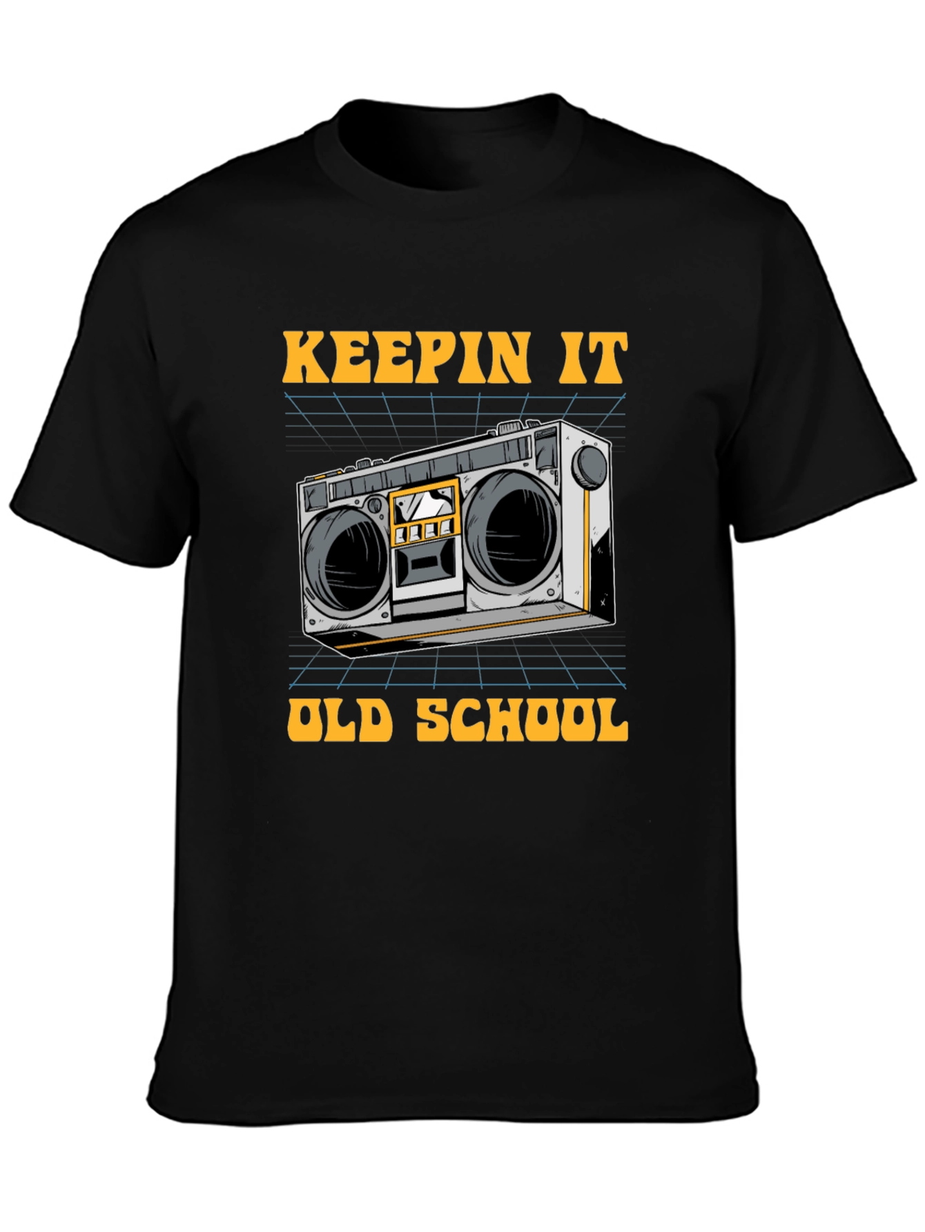 Keepin It Old School Boombox T-Shirt