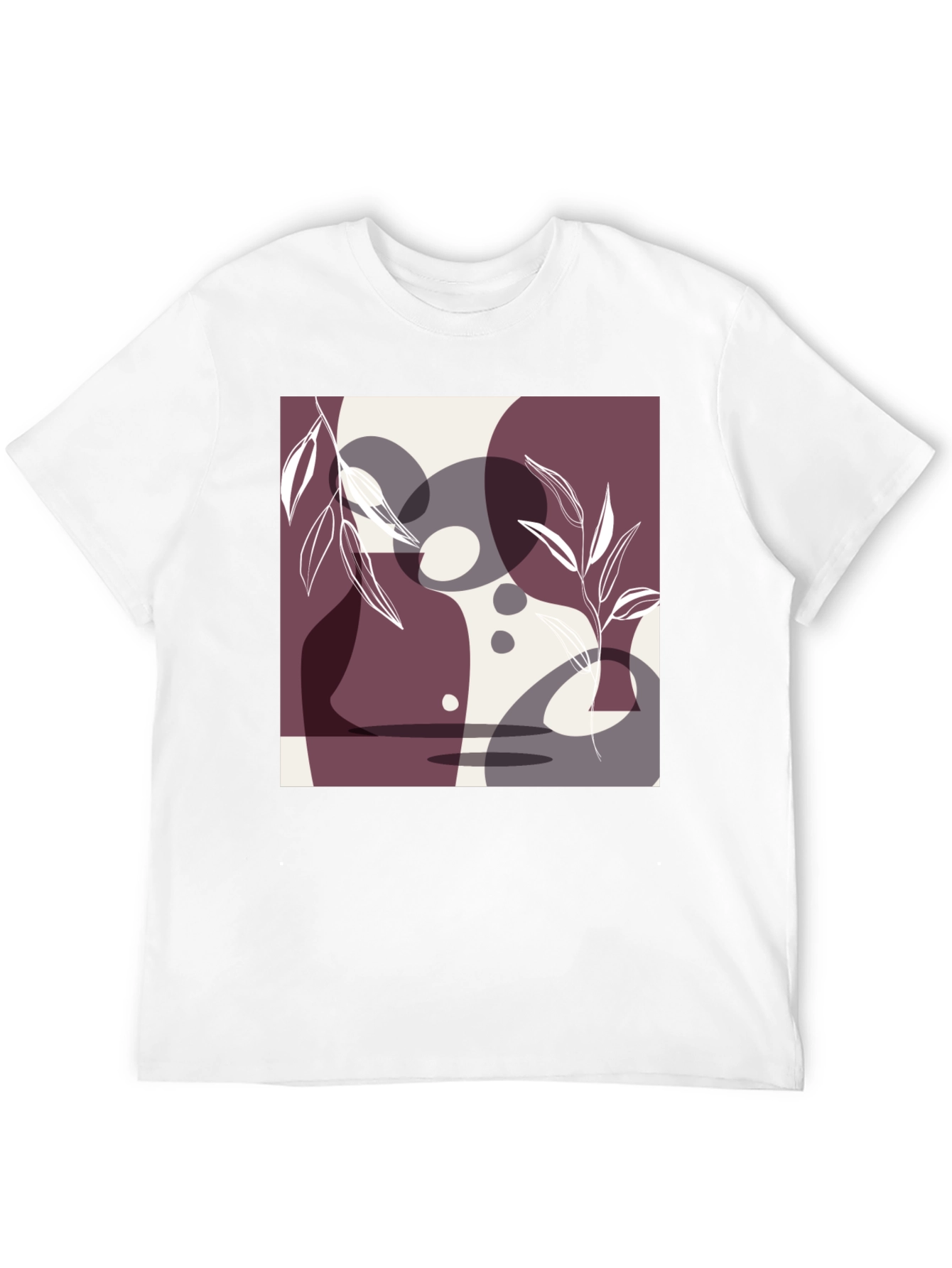 Abstract Art Black T-Shirt
