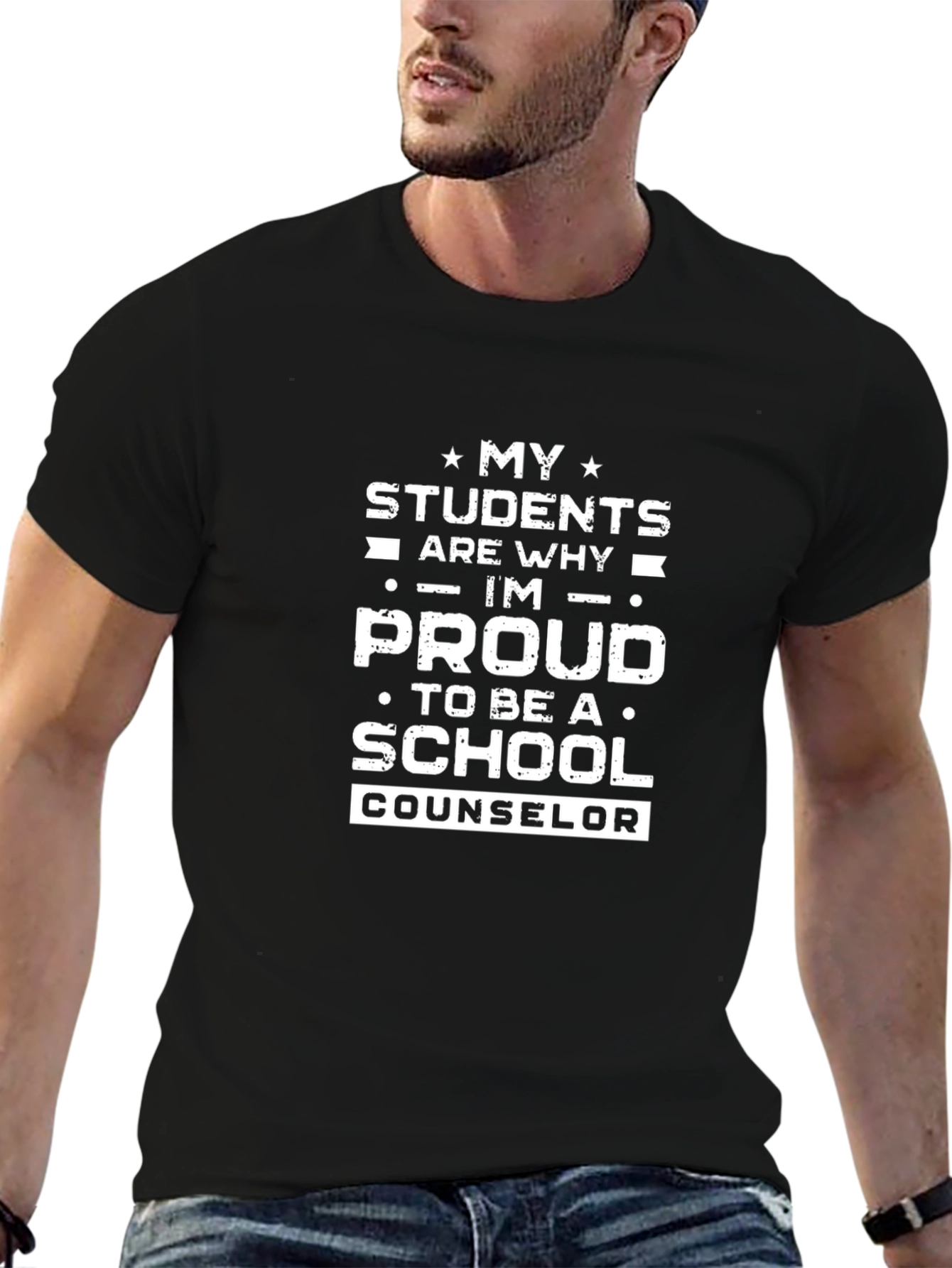 Proud School Counselor T-Shirt - Students Are Why