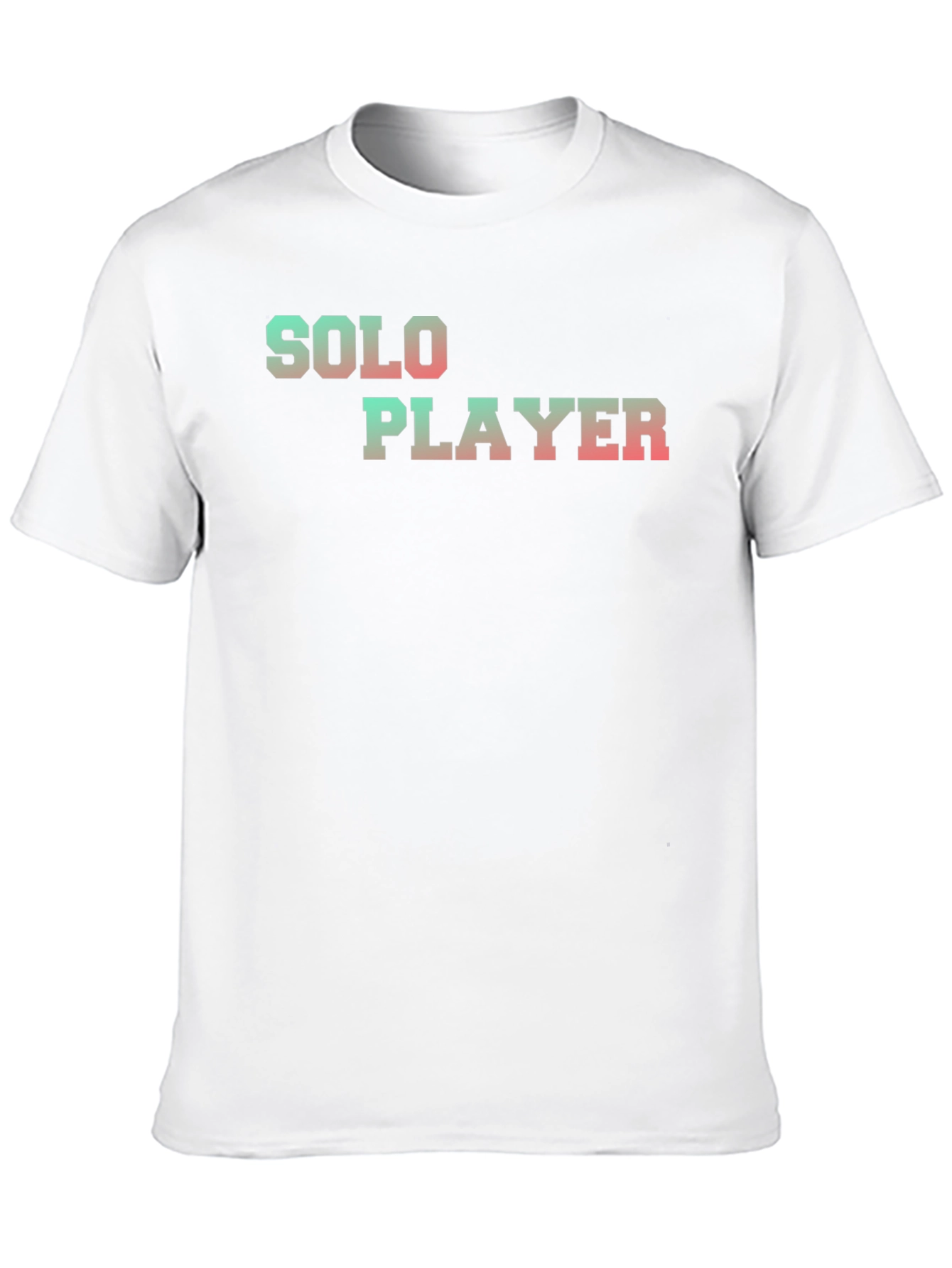 Solo Player Graphic Tee - Gamer Style T-Shirt
