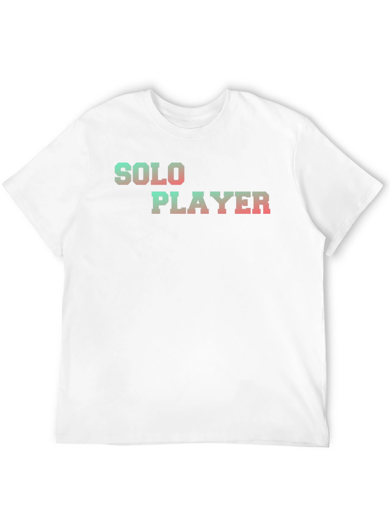 Solo Player Graphic Tee - Gamer Style T-Shirt