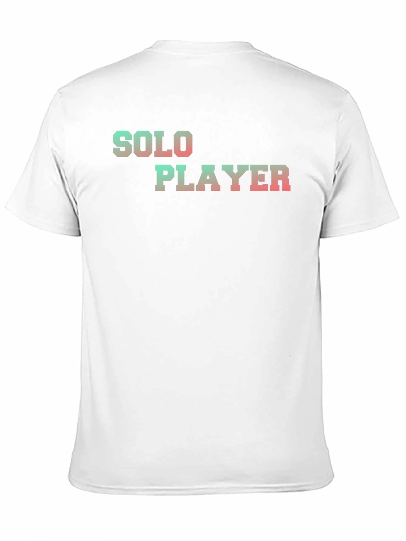 Solo Player Graphic Tee - Gamer Style T-Shirt
