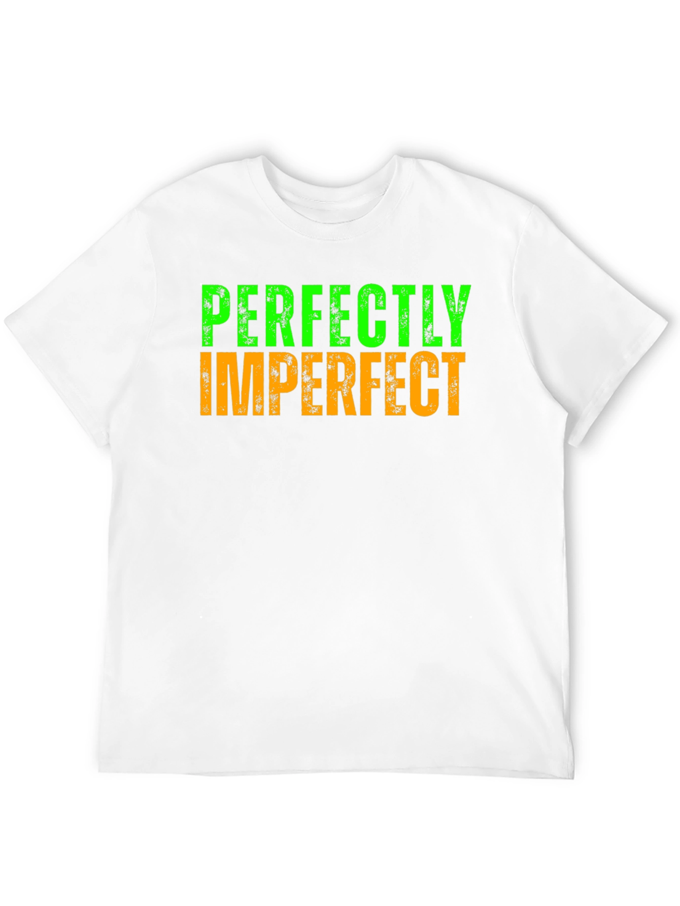 Perfectly Imperfect Graphic Tee - Black