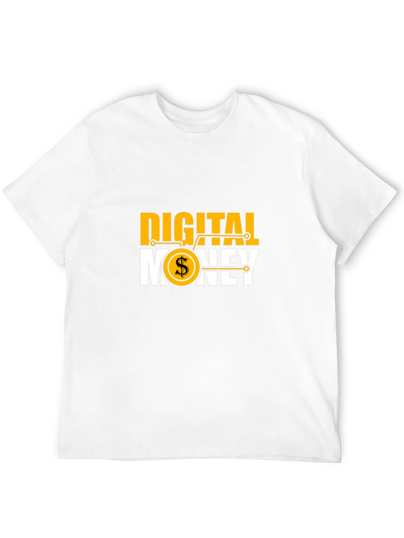 Digital Money Graphic Tee - Black