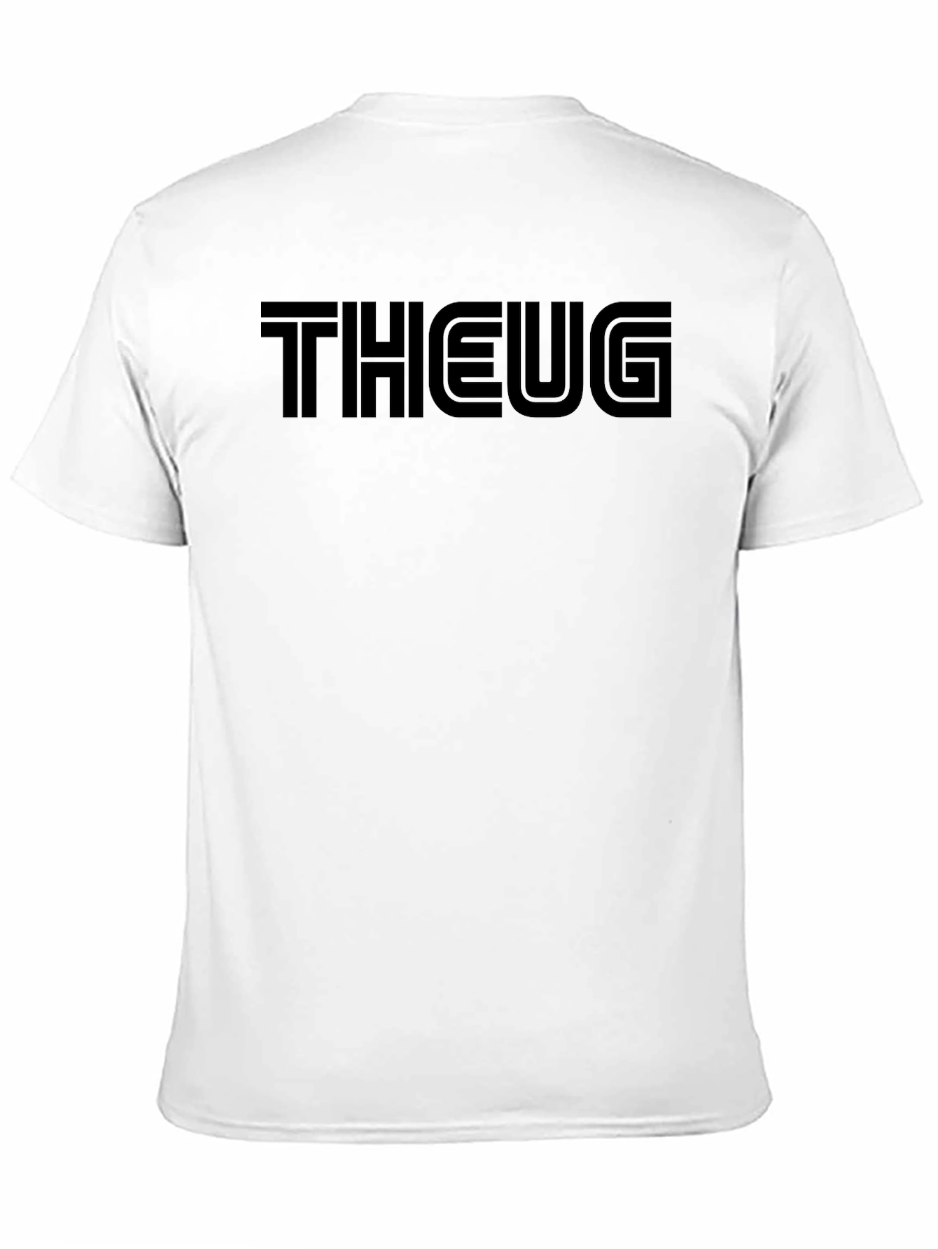 THEUG Black Graphic Tee