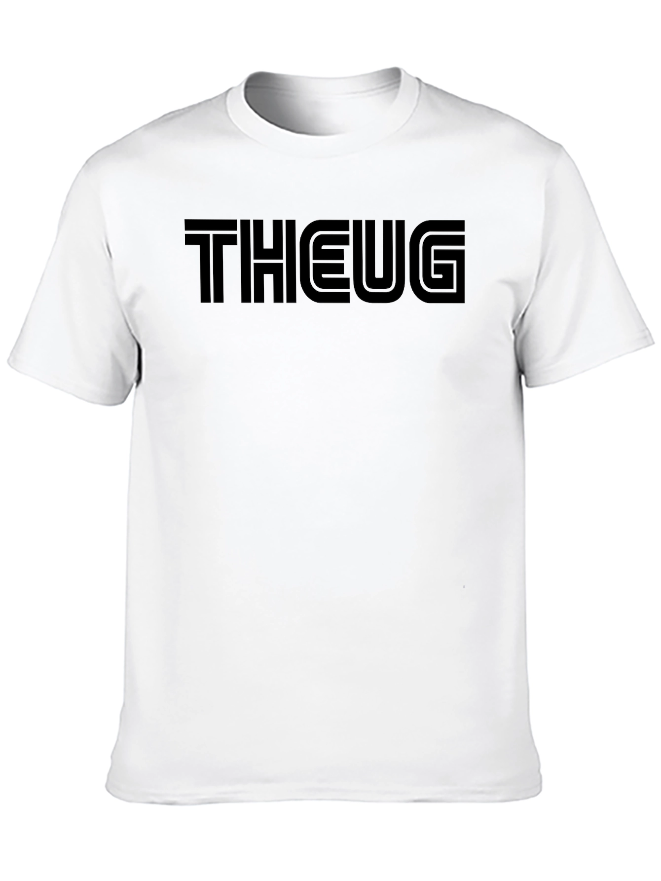 THEUG Black Graphic Tee