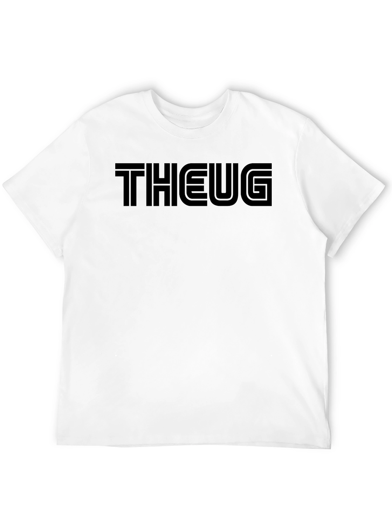 THEUG Black Graphic Tee