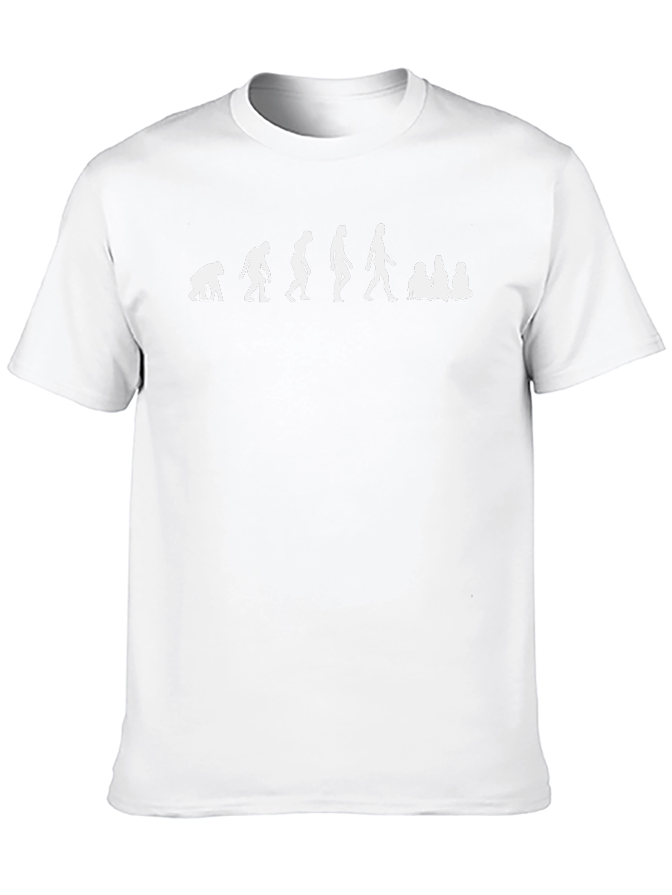 Evolution to Parenthood Black T-Shirt