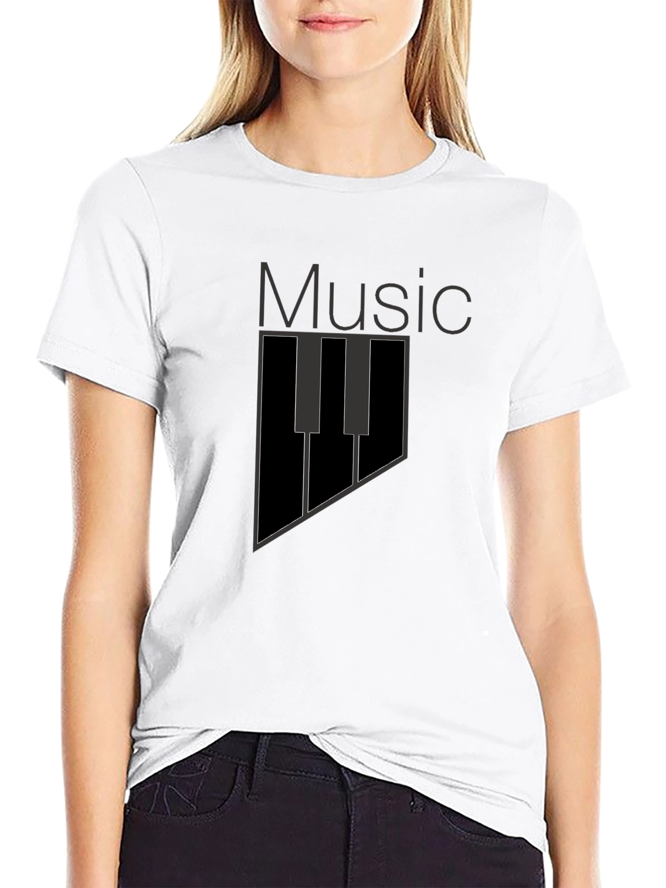 Music Keys Graphic Tee
