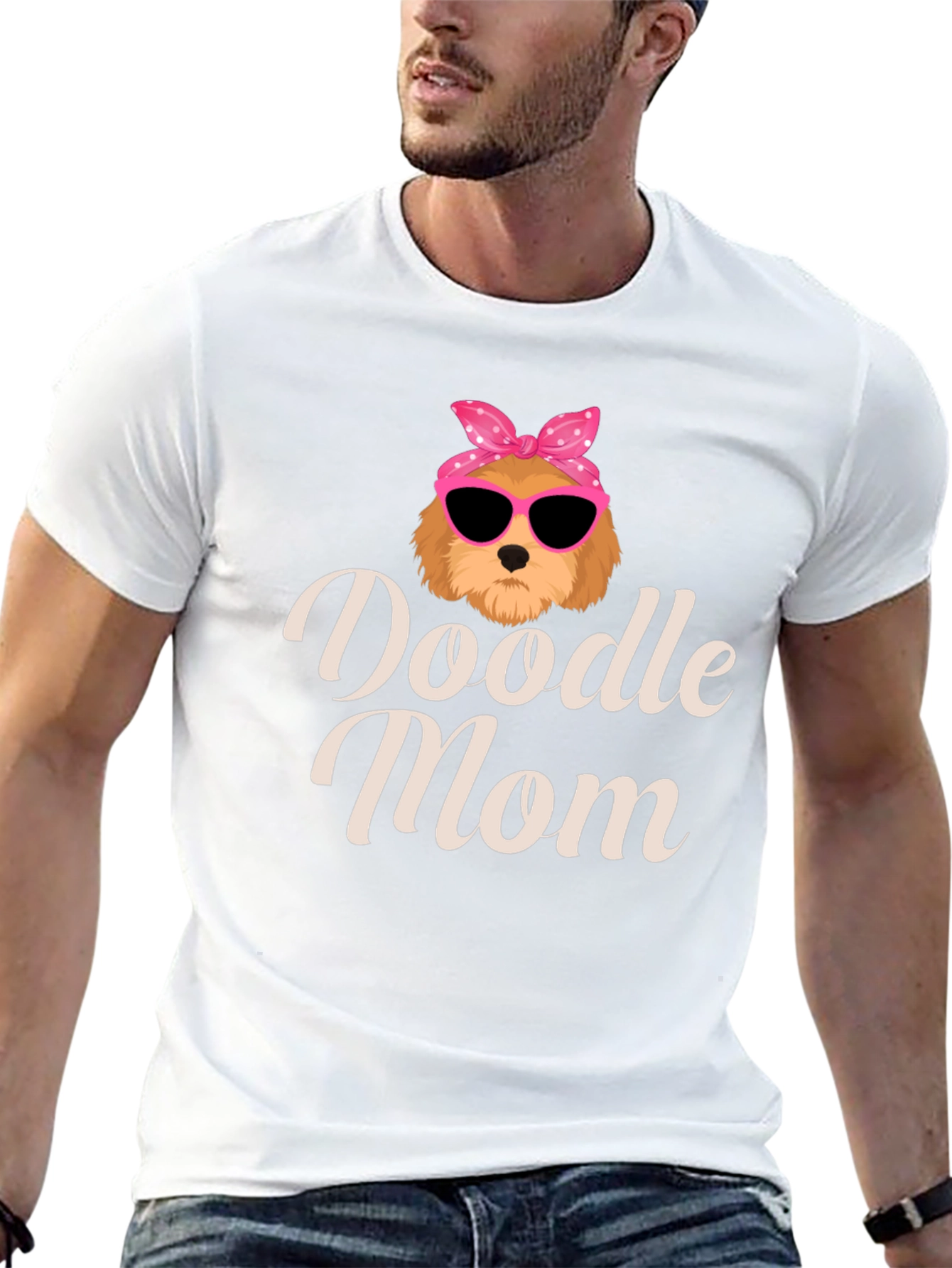 Doodle Mom T-Shirt - Cute Dog Graphic Tee