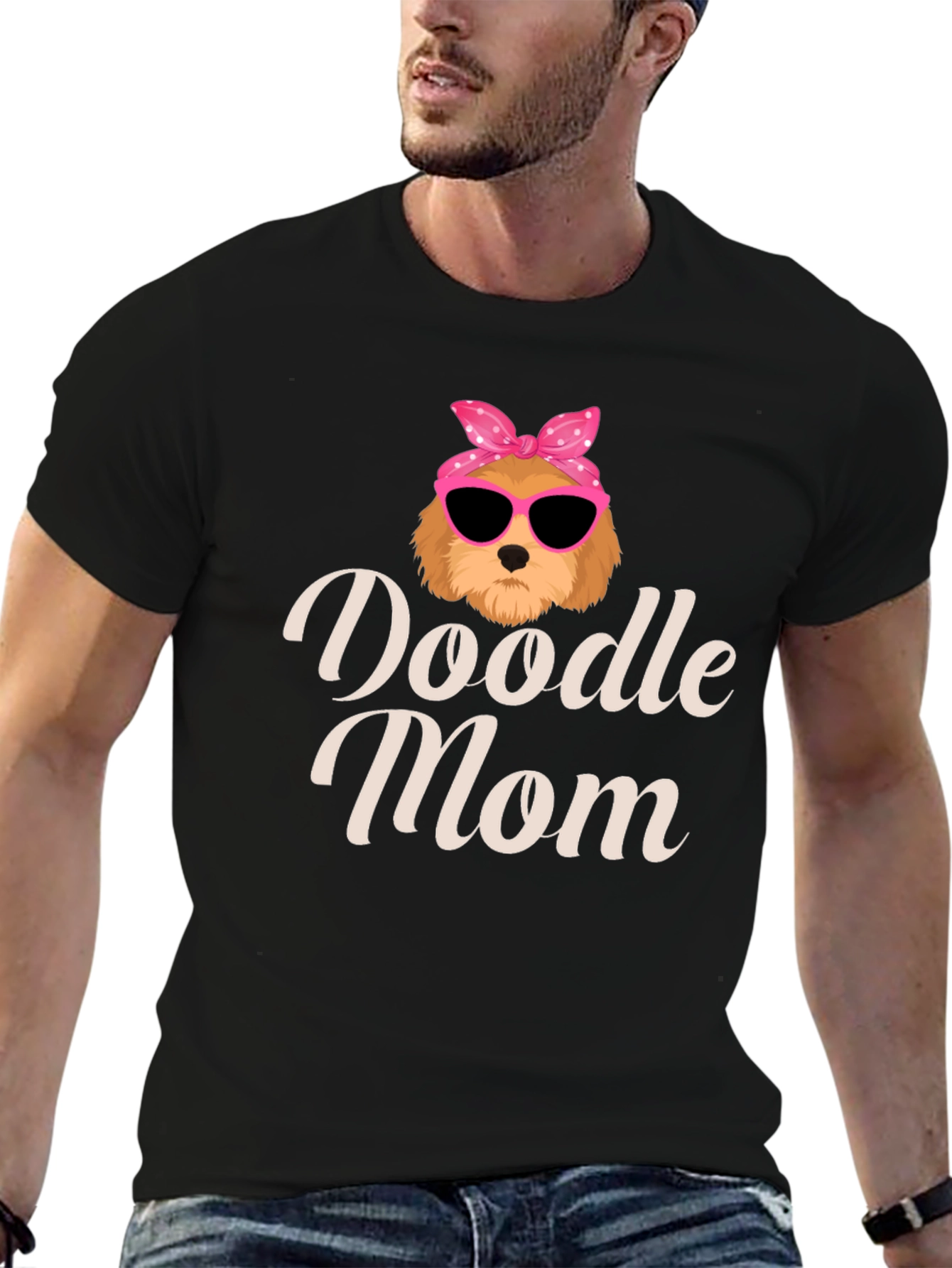 Doodle Mom T-Shirt - Cute Dog Graphic Tee