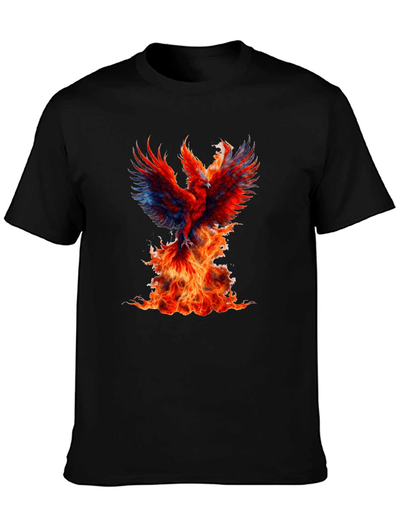 Phoenix Rising Black T-Shirt