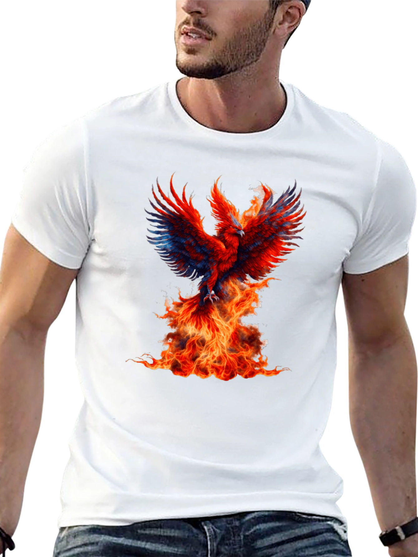 Phoenix Rising Black T-Shirt