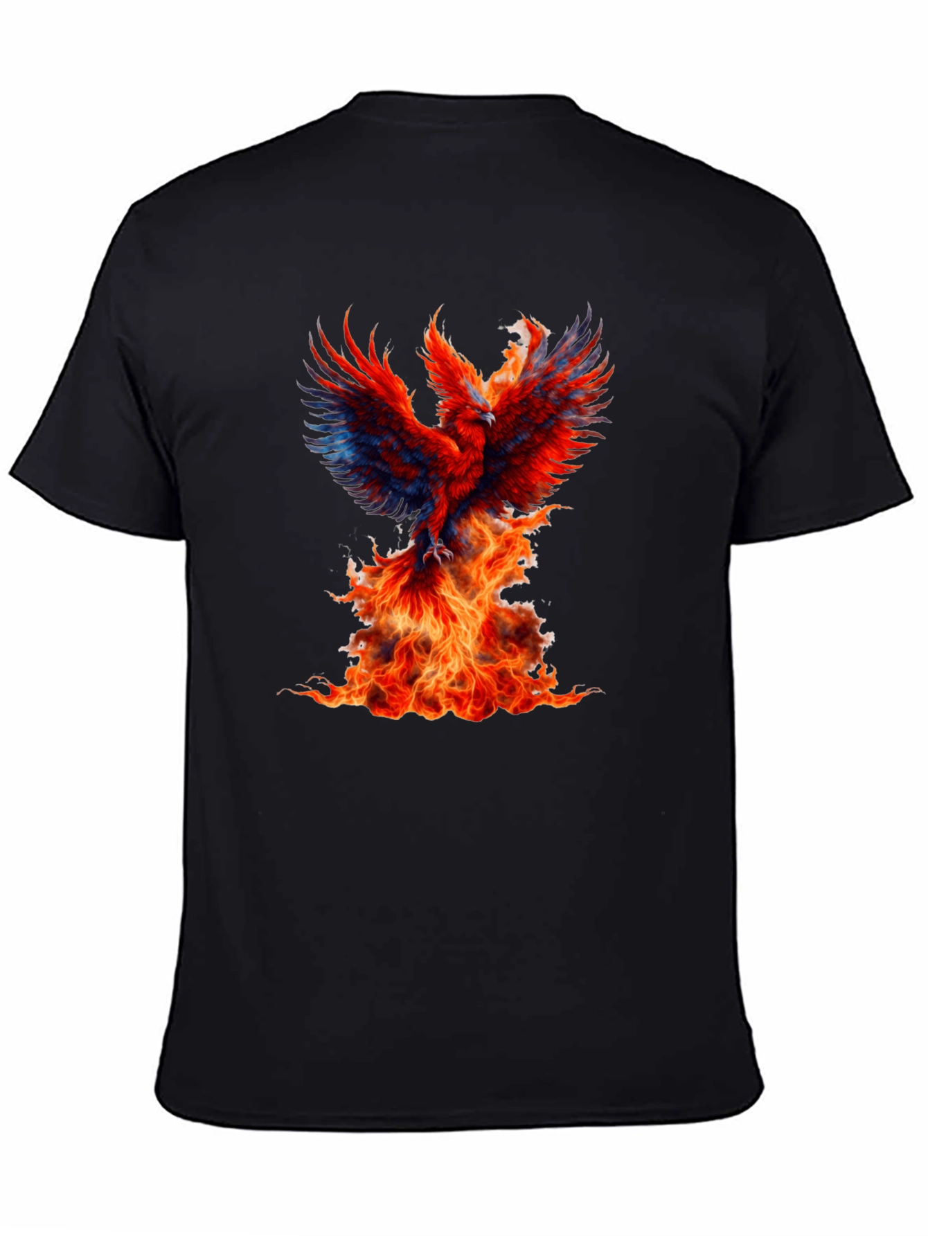 Phoenix Rising Black T-Shirt