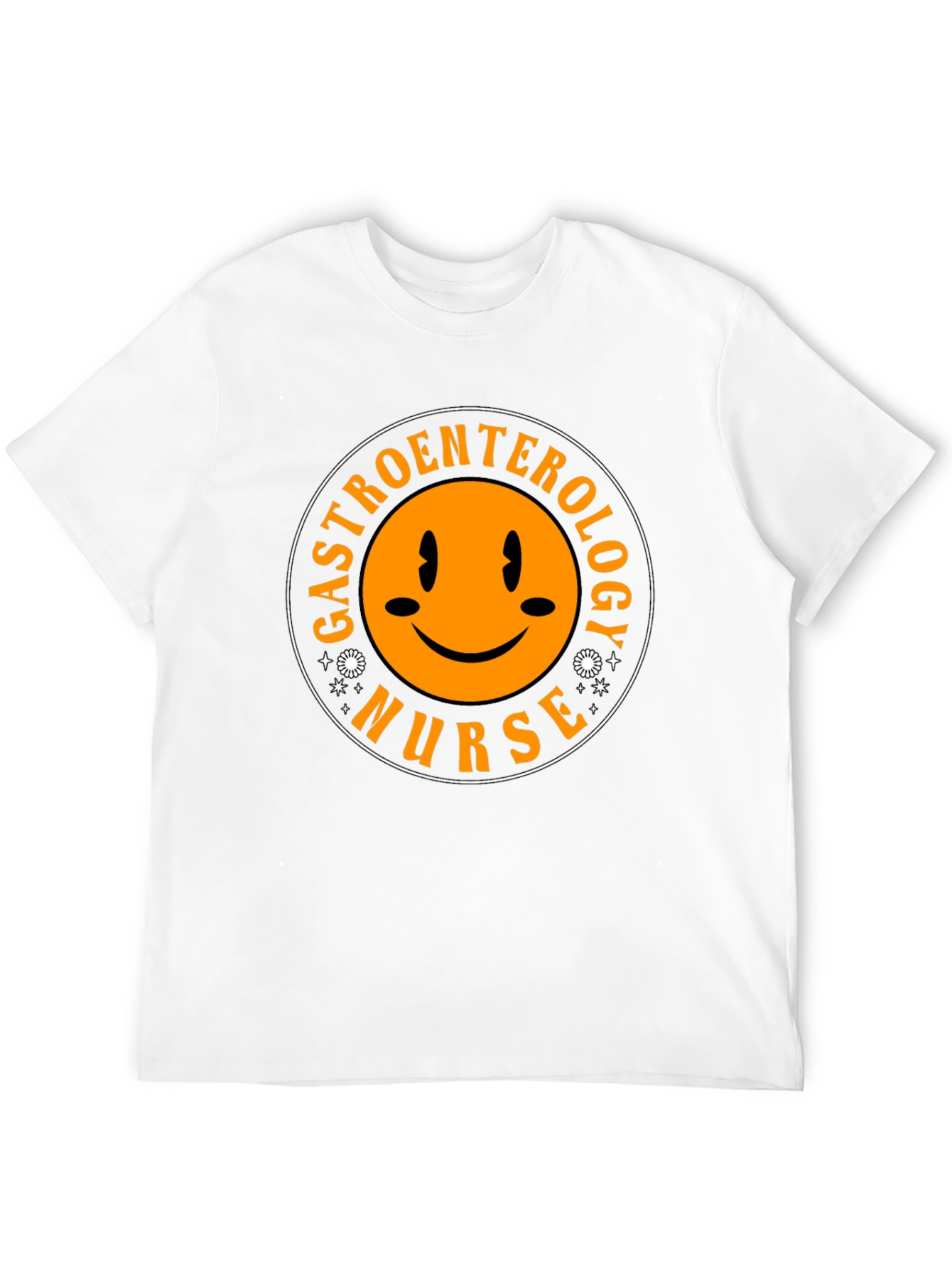 Gastroenterology Nurse Smiley Face T-Shirt