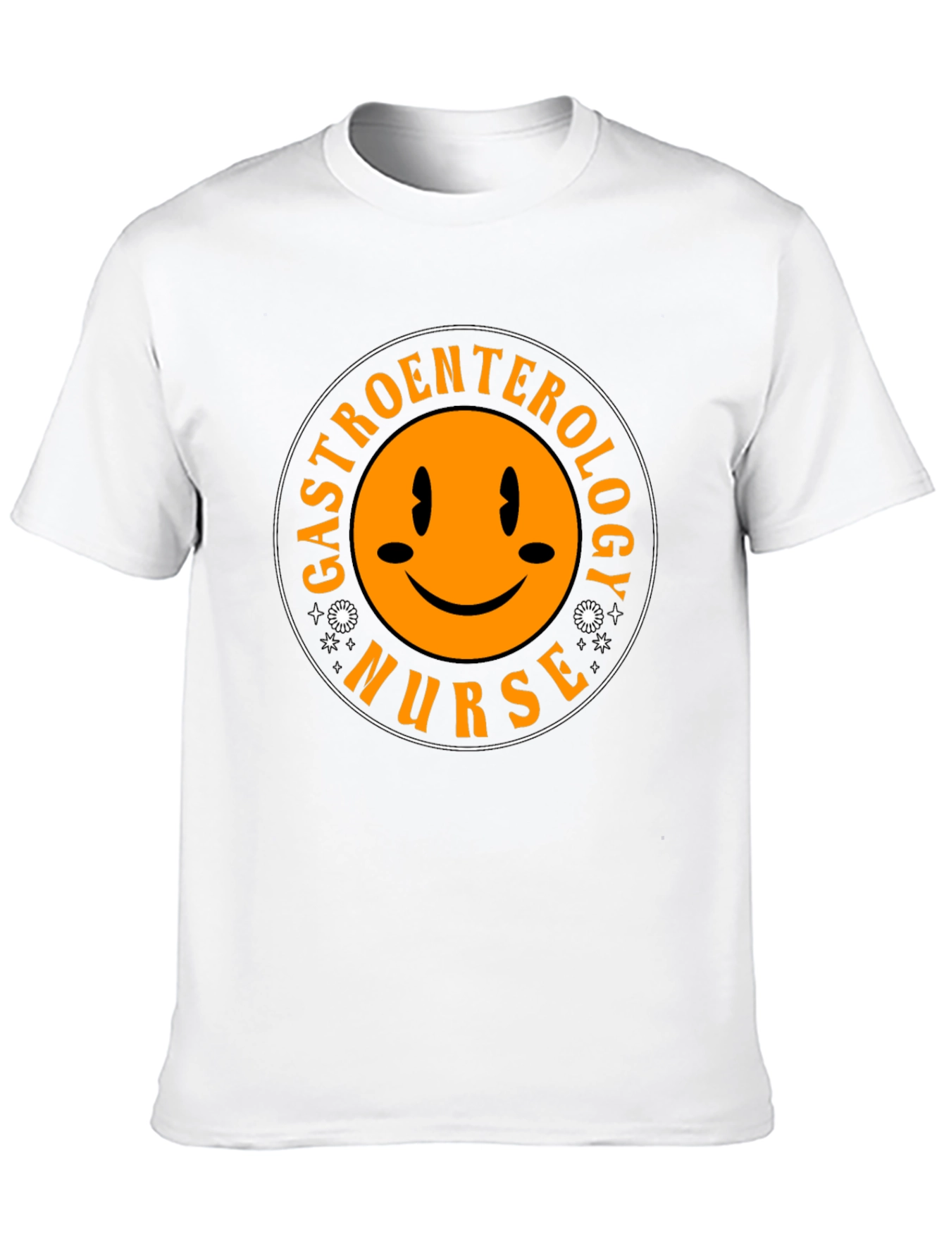 Gastroenterology Nurse Smiley Face T-Shirt