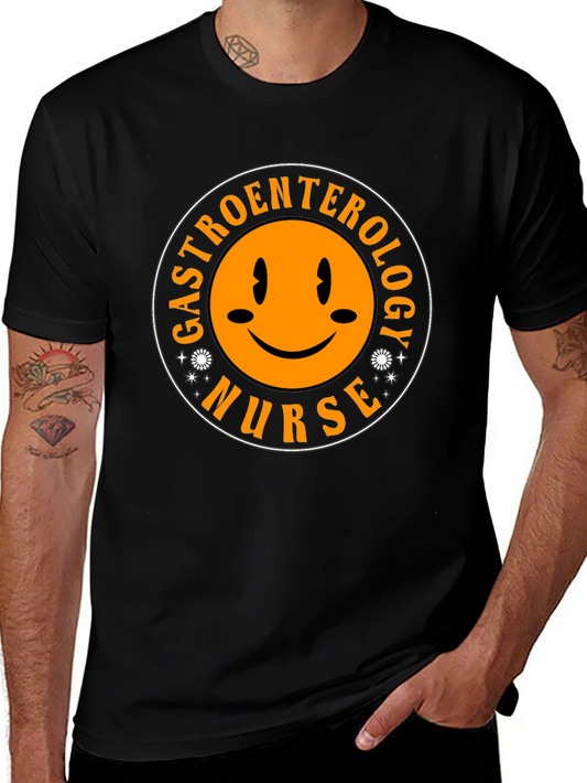 Gastroenterology Nurse Smiley Face T-Shirt