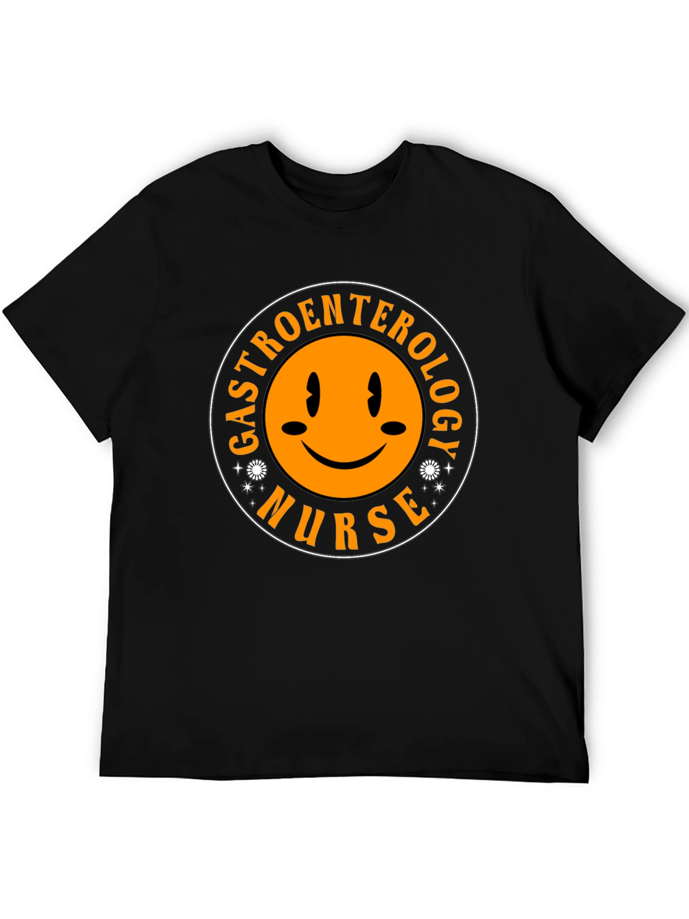 Gastroenterology Nurse Smiley Face T-Shirt