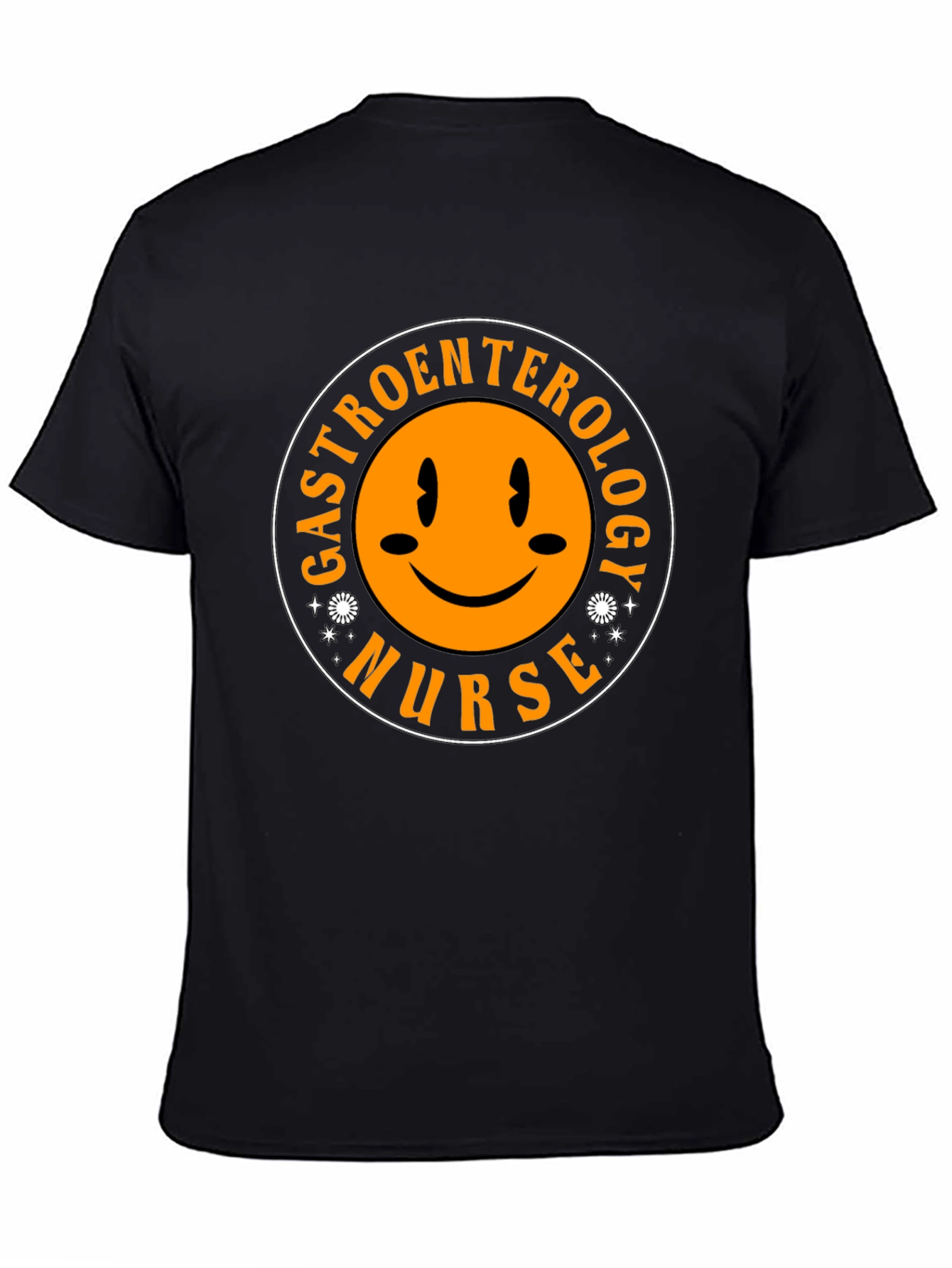 Gastroenterology Nurse Smiley Face T-Shirt