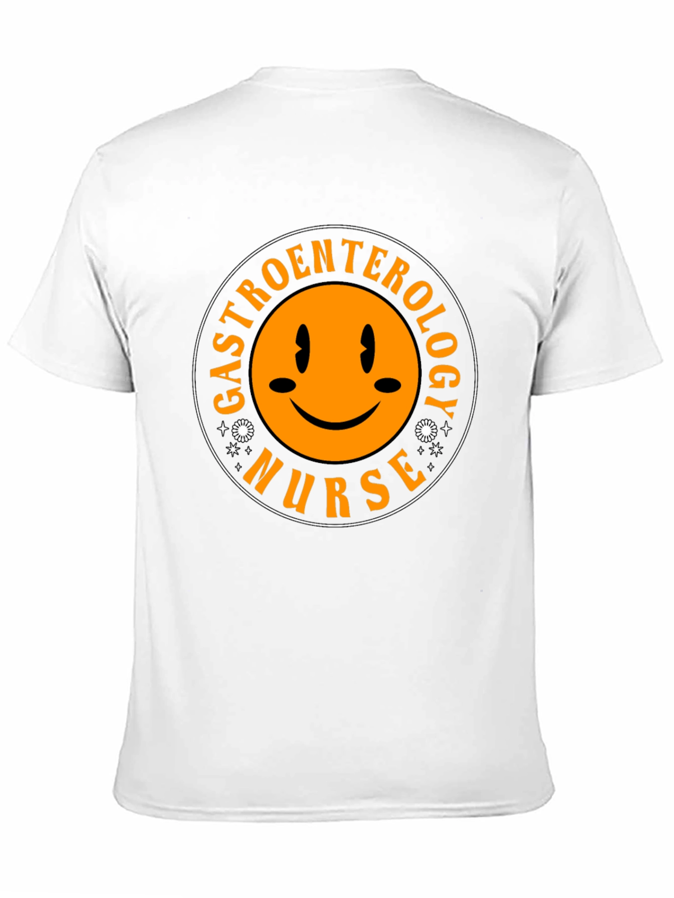 Gastroenterology Nurse Smiley Face T-Shirt