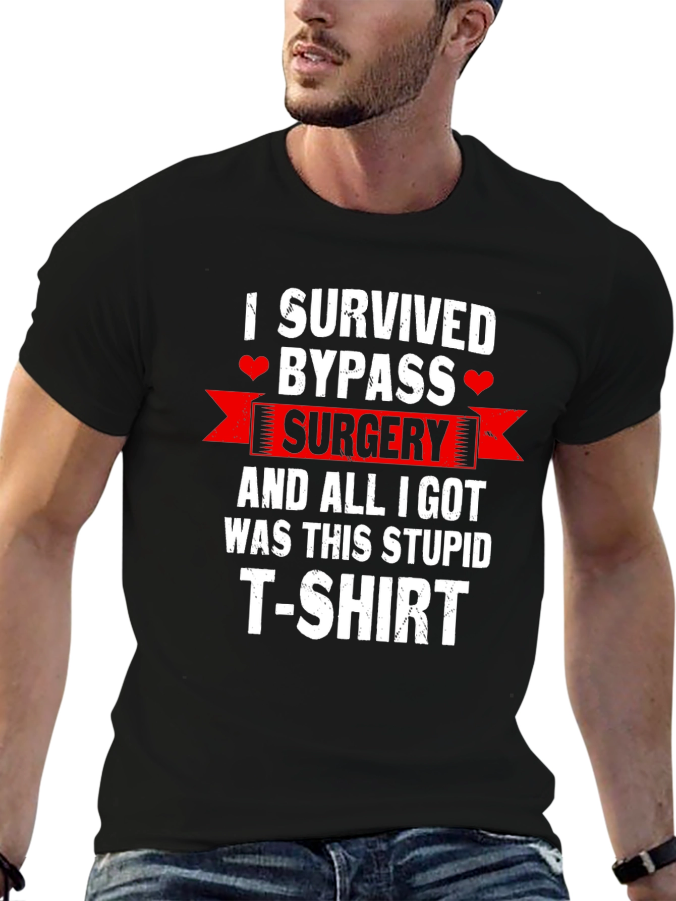I Survived Bypass Surgery Funny T-Shirt