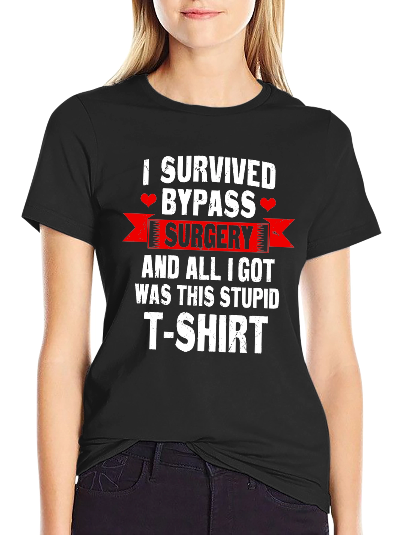 I Survived Bypass Surgery Funny T-Shirt