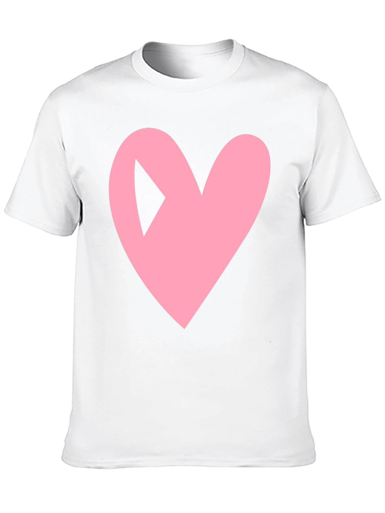 Heart Play Button Black Tee