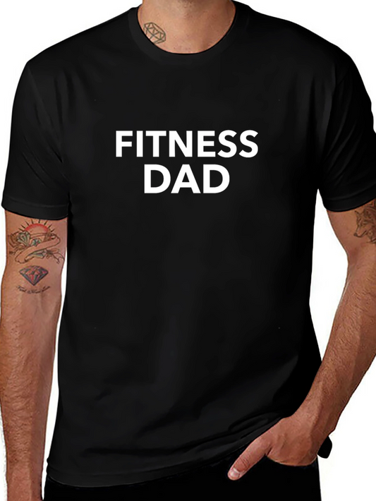 Fitness Dad T-Shirt - Gym Workout Tee