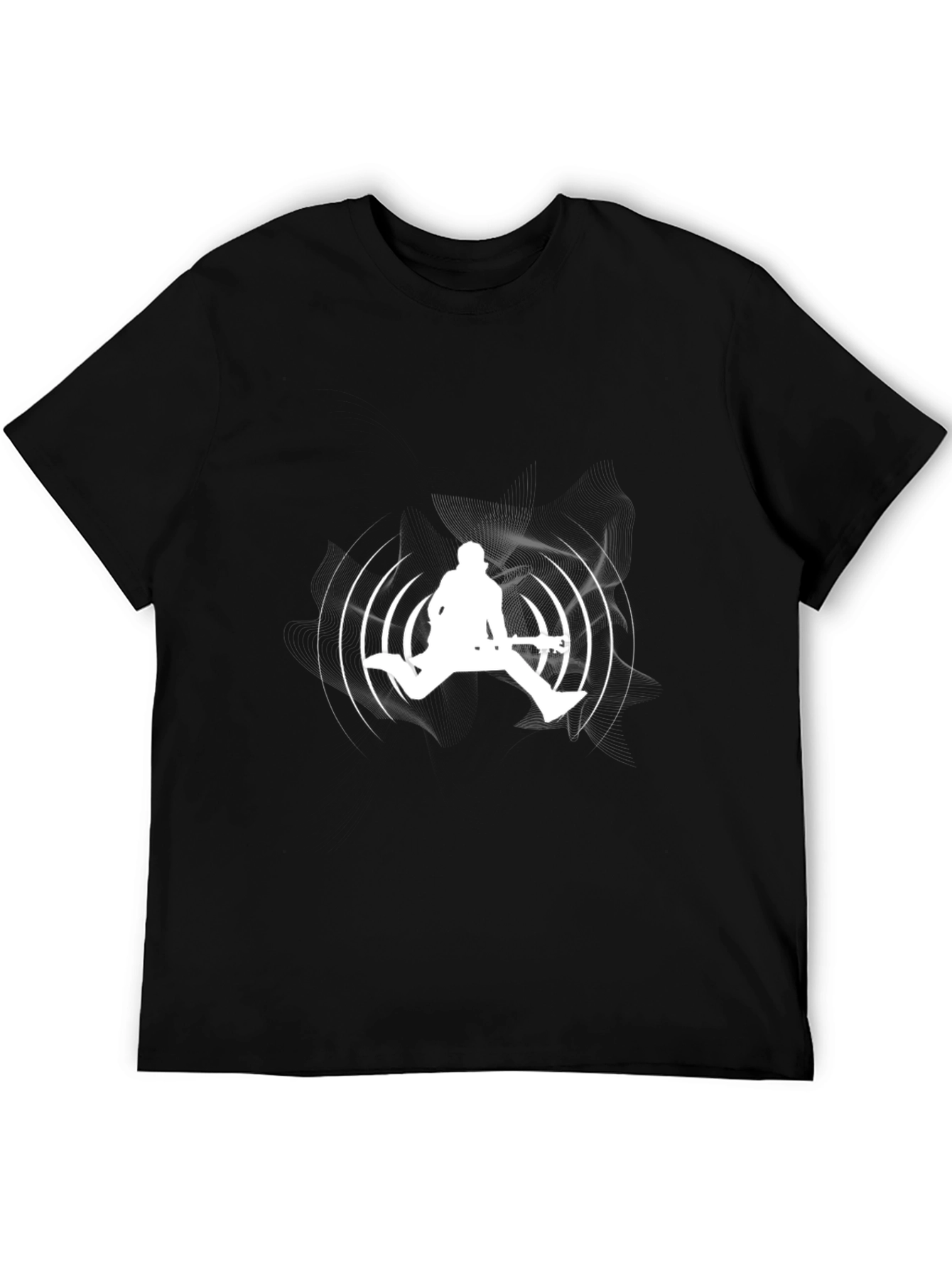 Rockstar Silhouette Graphic Tee