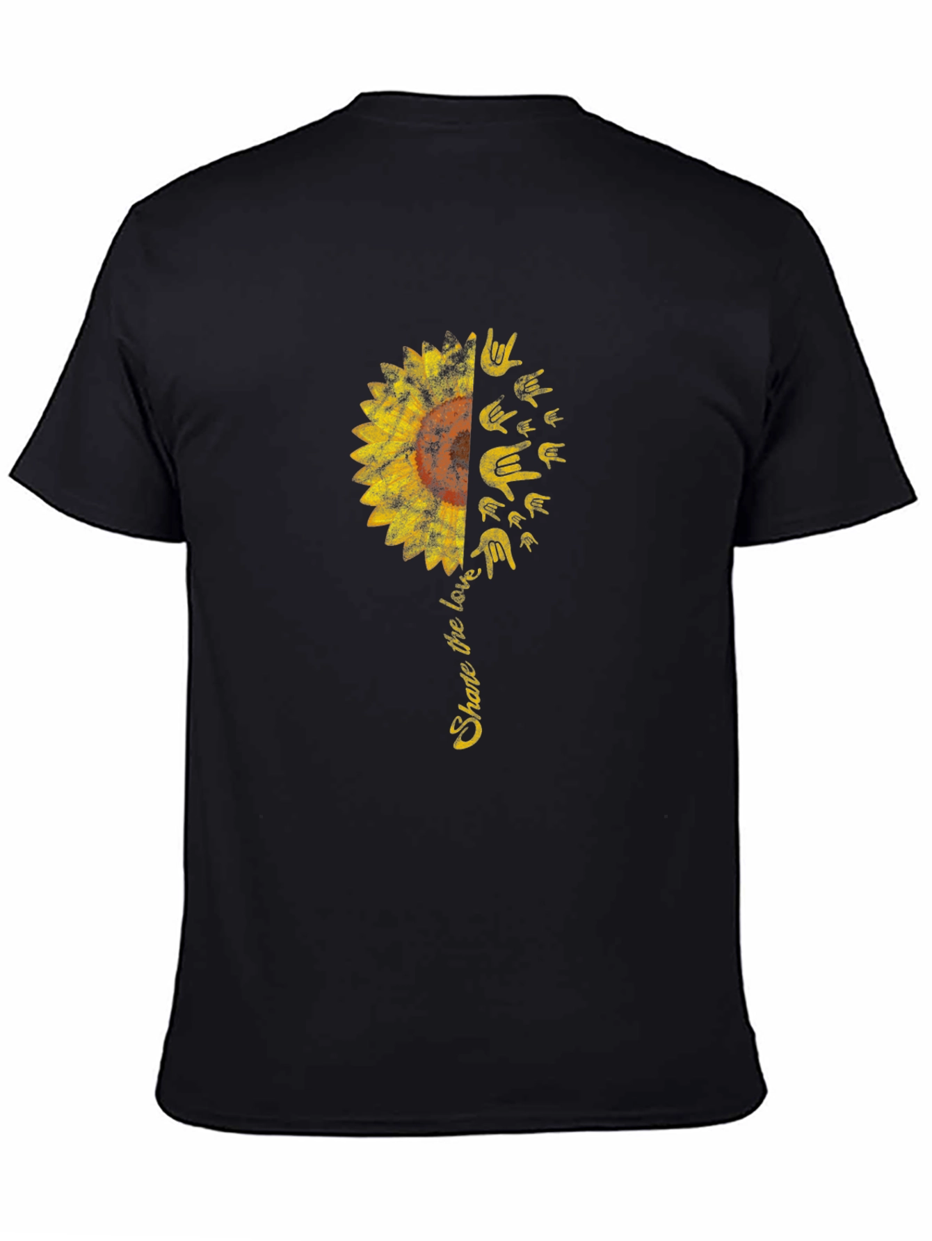 Share the Love Sunflower ASL T-Shirt