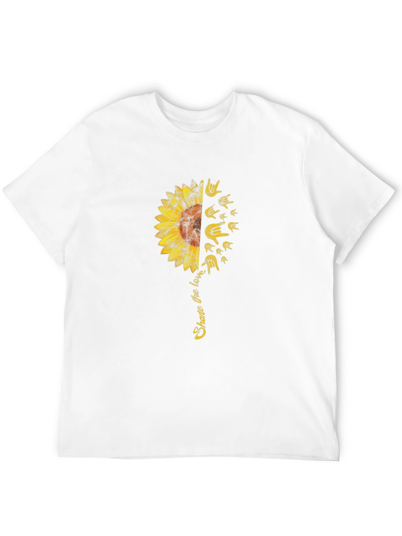 Share the Love Sunflower ASL T-Shirt