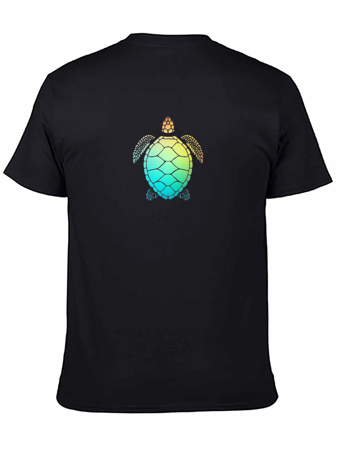 Sea Turtle Graphic Tee - Mens Black T-Shirt