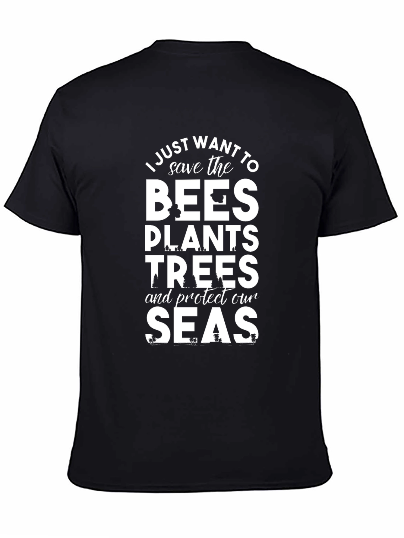Save the Bees Plants Trees T-Shirt