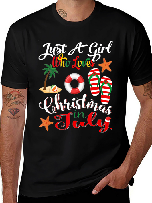 Christmas in July Graphic T-Shirt