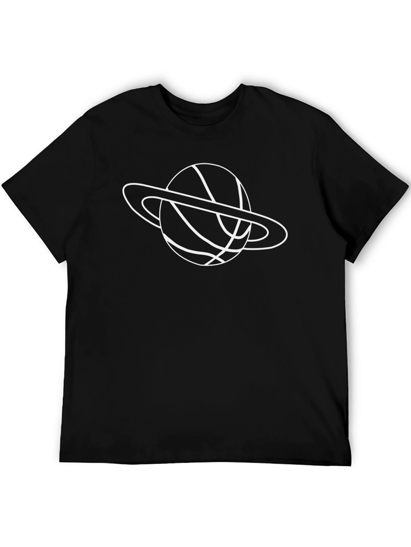 Basketball Planet T-Shirt - Unique Graphic Tee