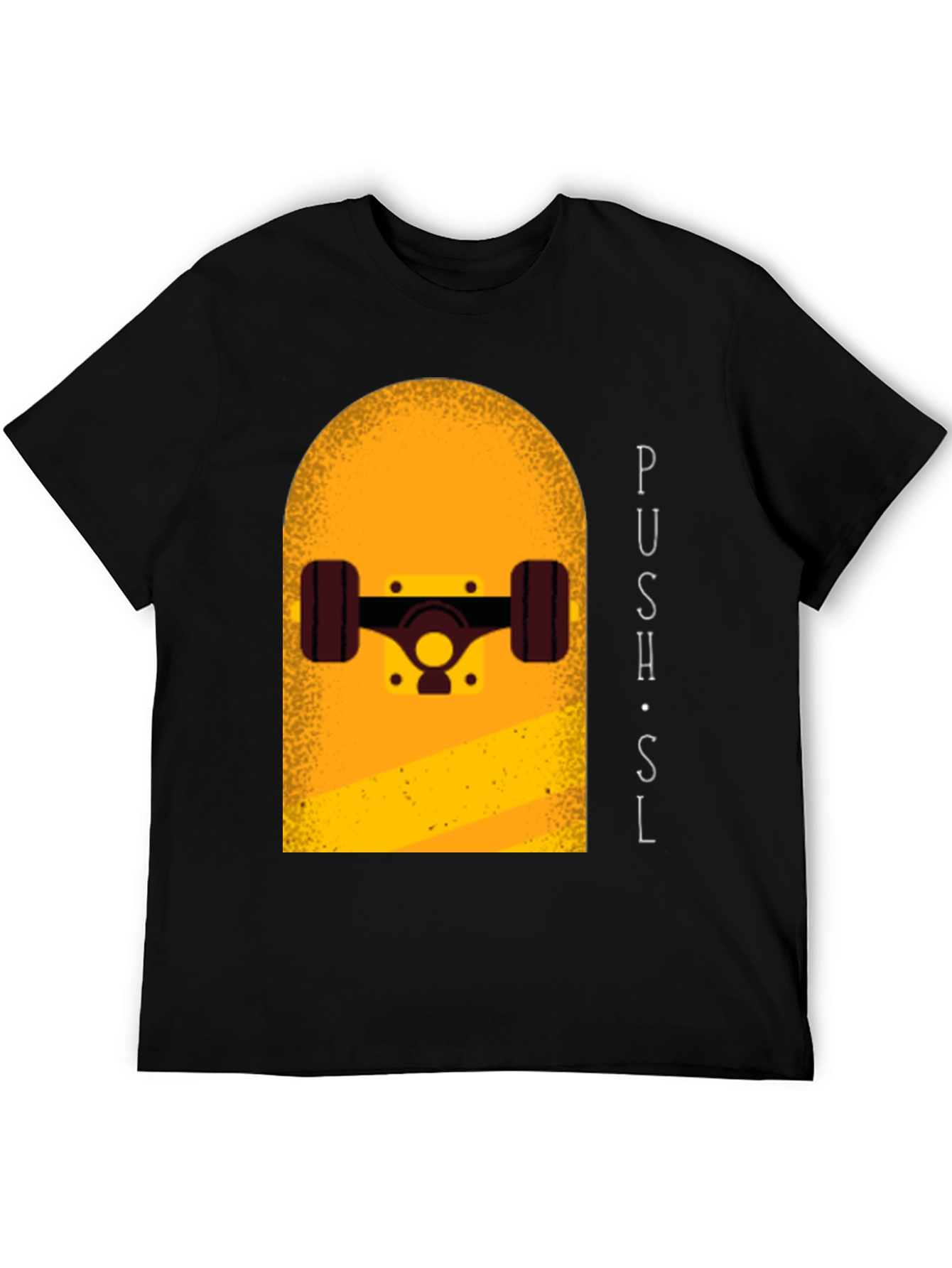 Skateboard Graphic Tee - Push SL Style