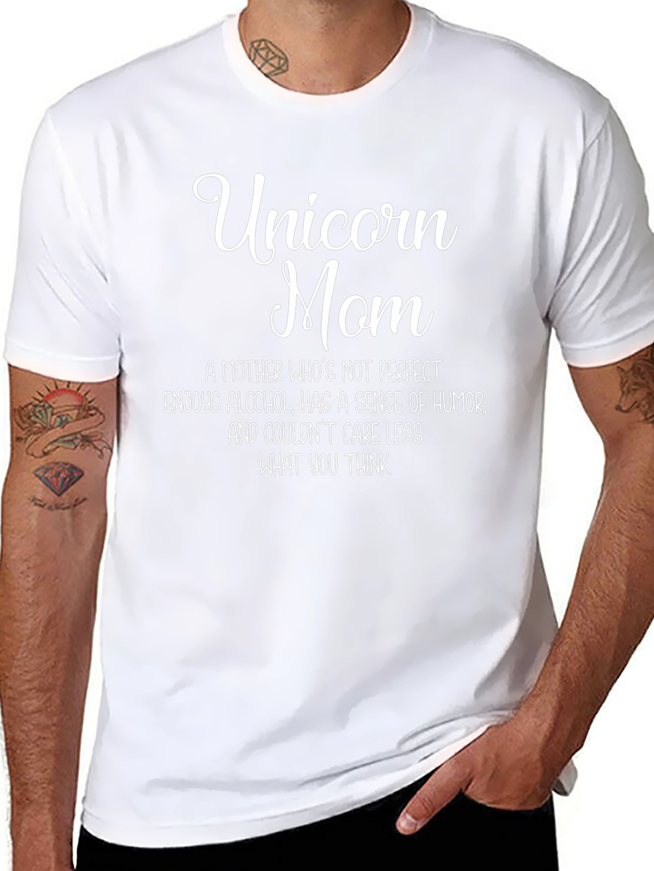 Unicorn Mom Graphic T-Shirt
