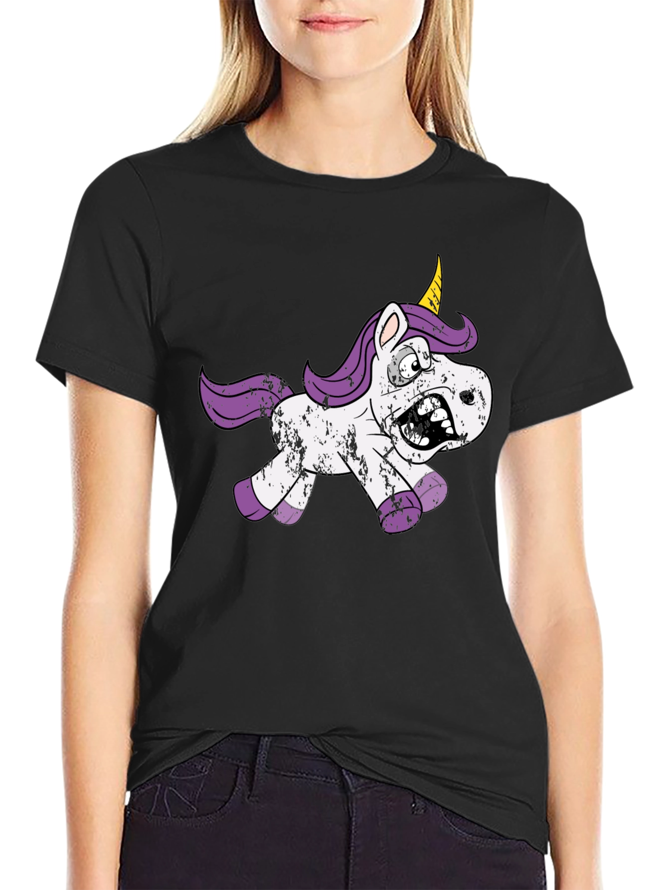 Zombie Unicorn Graphic Tee