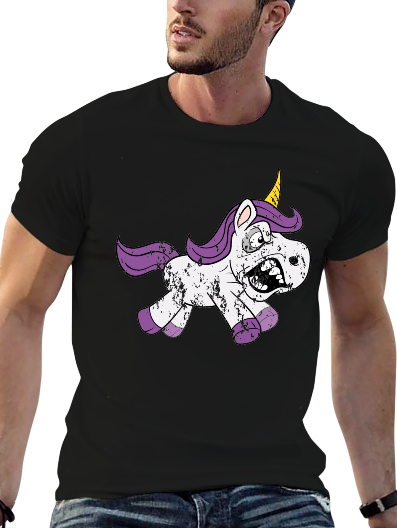 Zombie Unicorn Graphic Tee