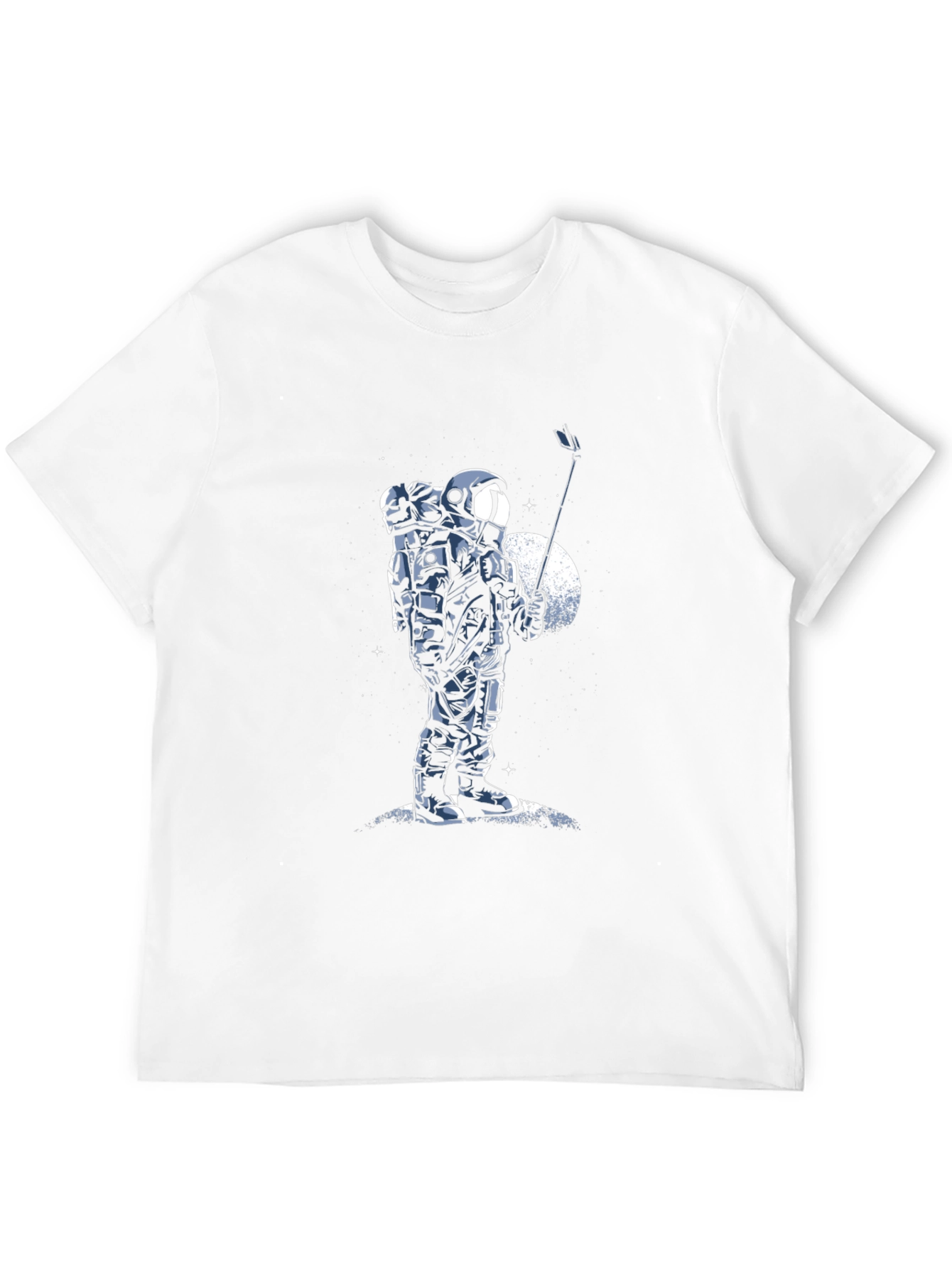 Astronaut Selfie Graphic Tee - Space T-Shirt