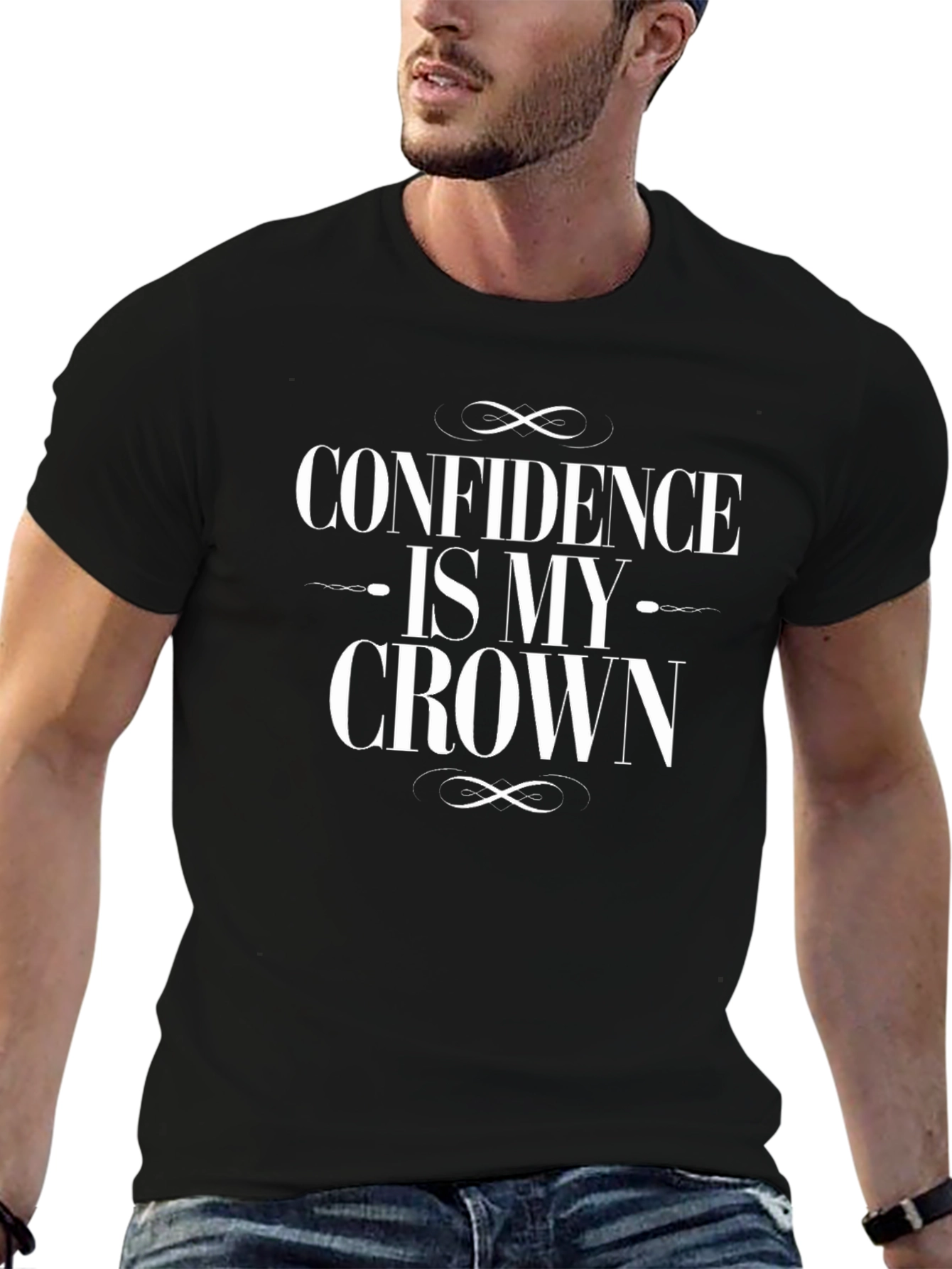 Confidence Is My Crown Graphic T-Shirt