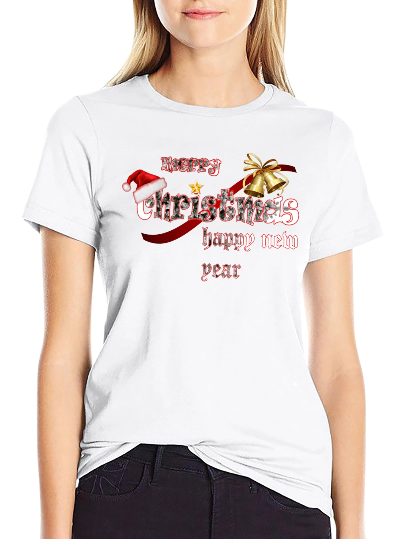 Festive Merry Christmas & Happy New Year T-Shirt