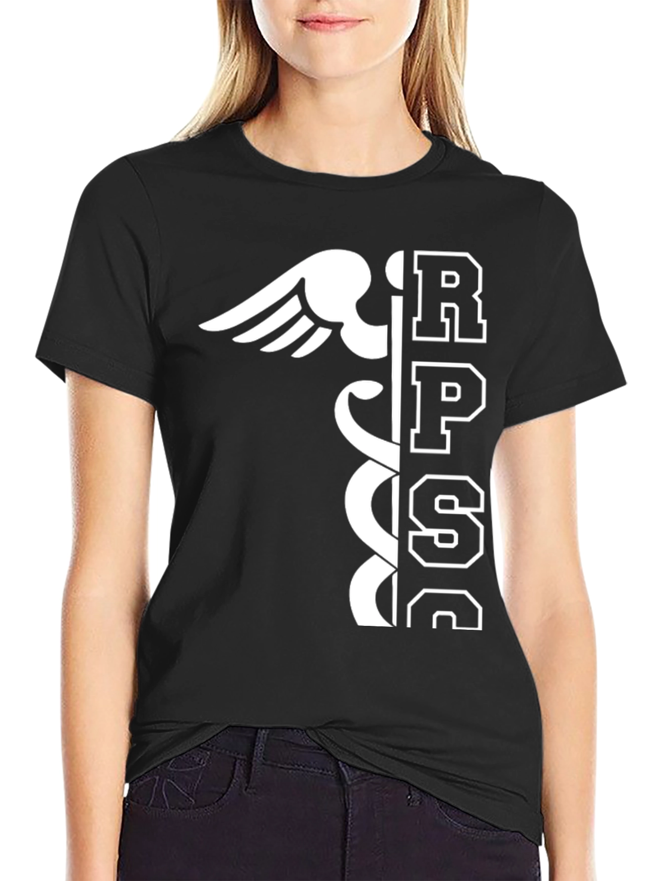 RPSC Caduceus Black T-Shirt