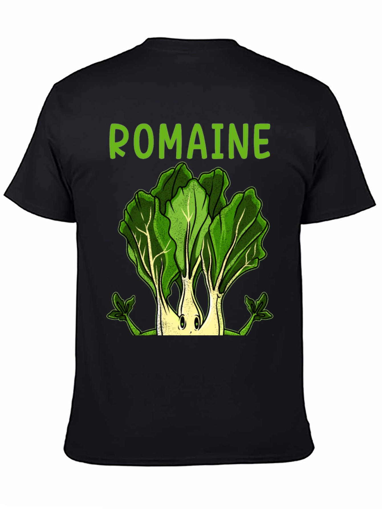 Romaine Lettuce Graphic T-Shirt - Cute Vegan Tee
