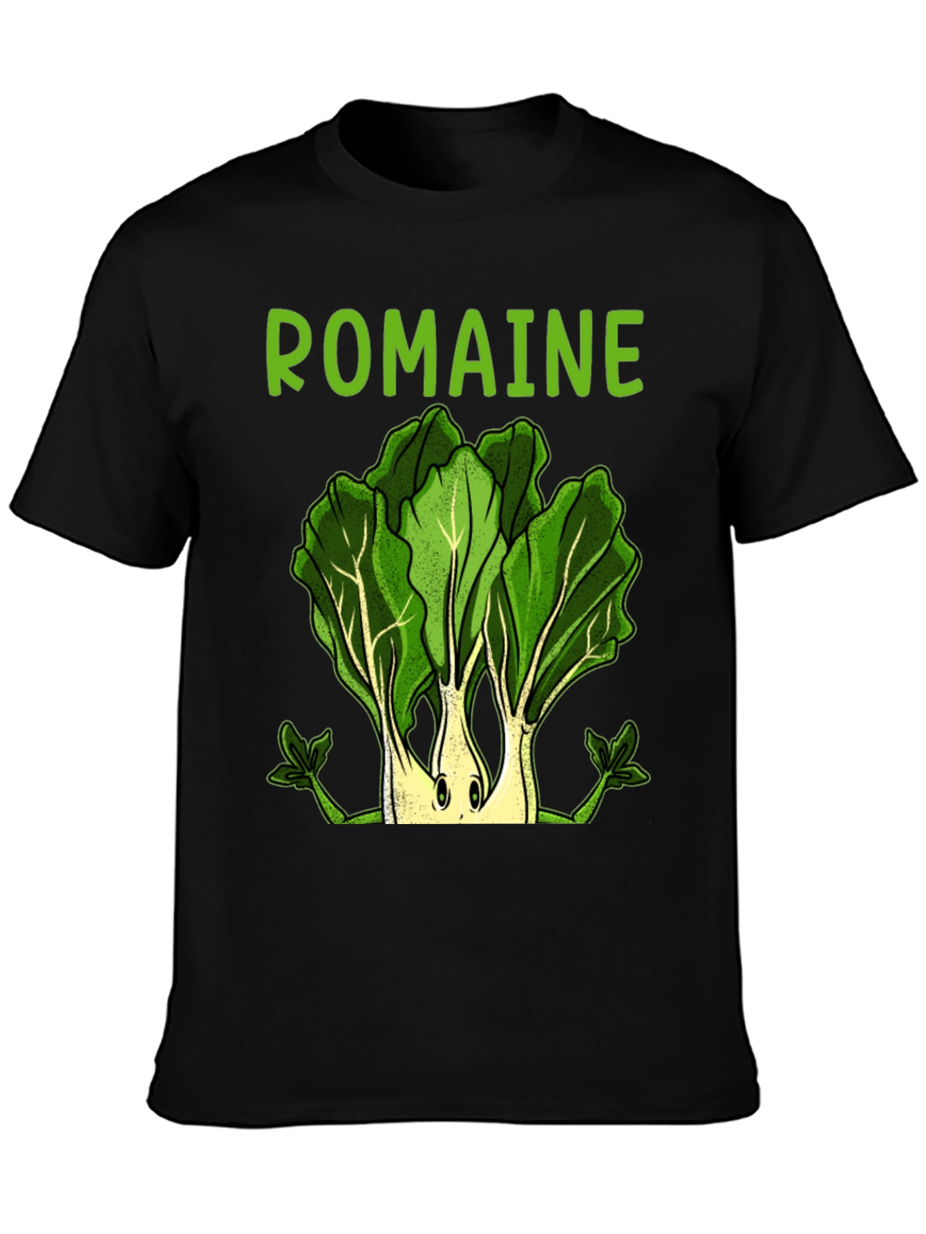 Romaine Lettuce Graphic T-Shirt - Cute Vegan Tee