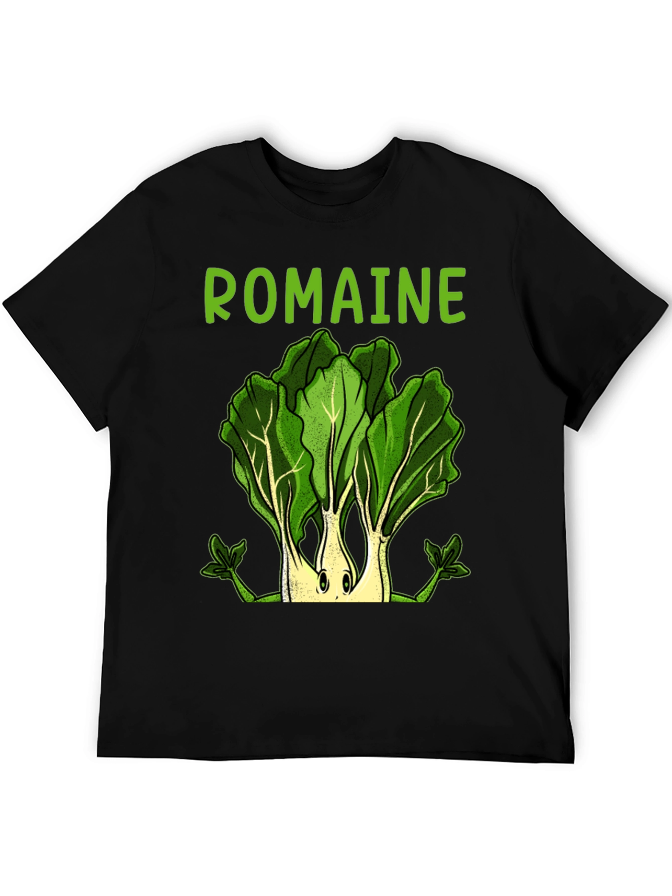 Romaine Lettuce Graphic T-Shirt - Cute Vegan Tee